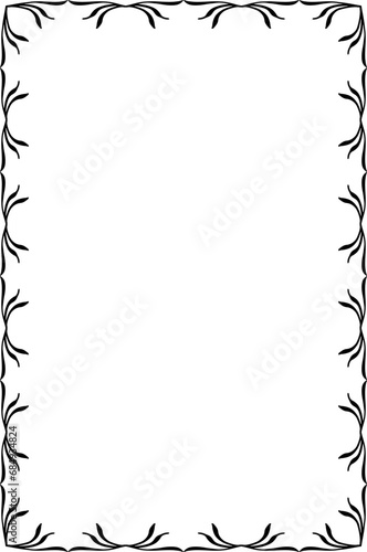 vector frames black on a white background © Елена Челышева