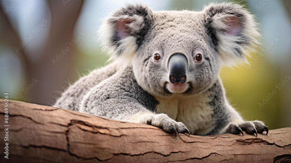 Naklejka premium Koala bear cub