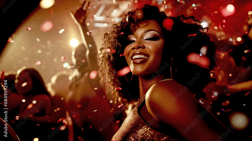GROUP OF AFRICAN AMERICANS IN A NIGHTCLUB. legal AI GROUP OF AFRICAN AMERICANS IN A NIGHTCLUB. legal AI