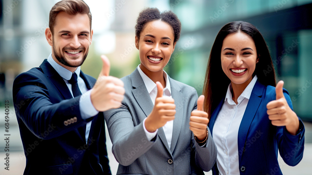 POSITIVE TEAM OF BUSINESS PEOPLE WITH THUMBS UP, legal AI
POSITIVE TEAM OF BUSINESS PEOPLE WITH THUMBS UP, legal AI