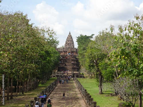 Fotografi パノムルン歴史公園　ブリラム・タイ　อุทยานประวัติศาสตร์พนมรุ้ง　Phanom Rung Historical Park, Buri R
