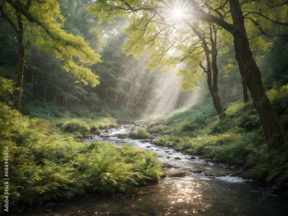 A landscape of mother nature A landscape of mother nature