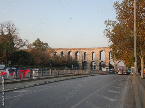 Photography ヴァレンス水道橋　イスタンブール・トルコ　The Aqueduct of Valens, Istanbul, Turkey　Valens Su Kemeri (