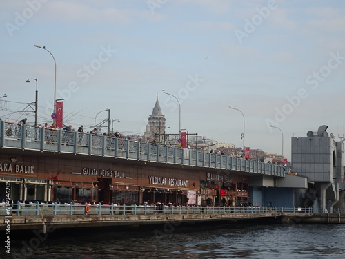 Photography ガラタ橋　イスタンブール・トルコ　Galata Bridge, Istanbul, Turkey