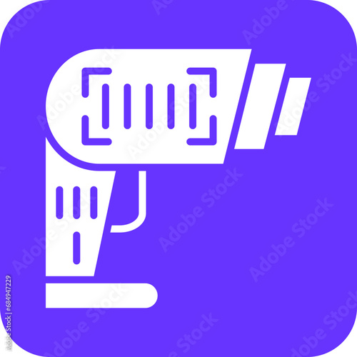 Vector Design Barcode Scanner Icon Style
