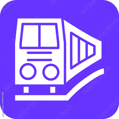 Vector Design Train Icon Style