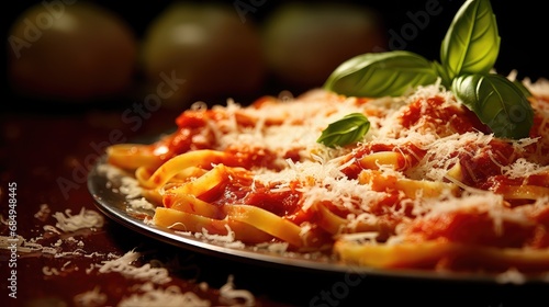 delicious fresh italian food close illustration cuisine pasta, pizza homemade, ingredients flavors delicious fresh italian food close