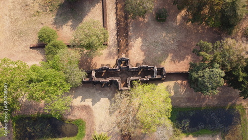 プラーサート サドック コークトム歴史公園　サケーオ・タイ　ปราสาทสด๊กก๊อกธม　Sadok Kok Thom Historical Park, Sa Kaeo, Thailand photo