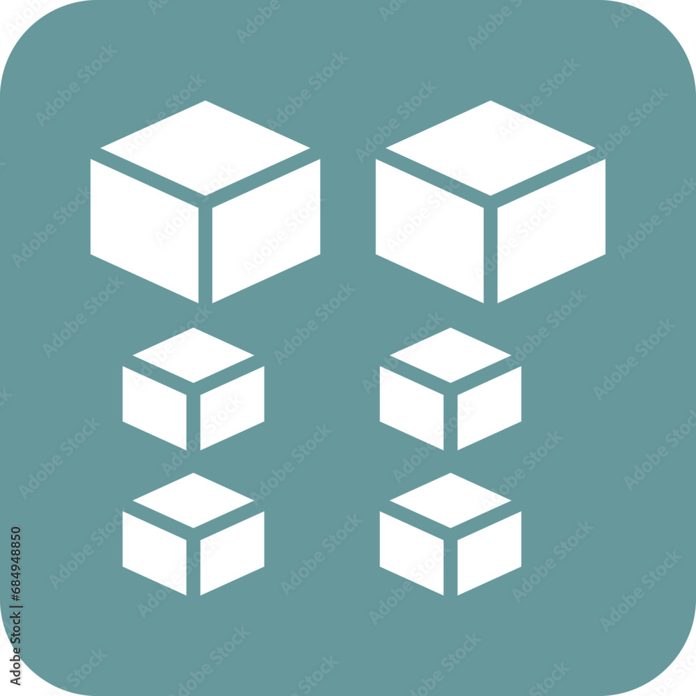 Vector Design Blocks Icon Style Vector Design Blocks Icon Style