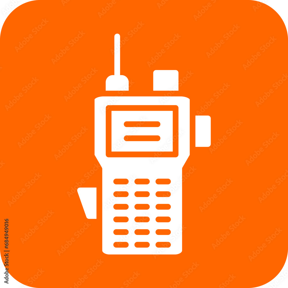 Vector Design Walkie Talkie Icon Style Vector Design Walkie Talkie Icon Style