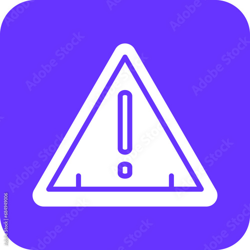 Vector Design Caution Icon Style