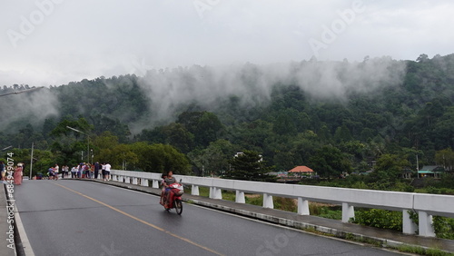 Bild auf Leinwand タイで1番空気が綺麗な村・キリウォン村　ナコンシータマラート・タイ　หมู่บ้านคีรีวง　Kiriwong Village, Nakhon Si Tha