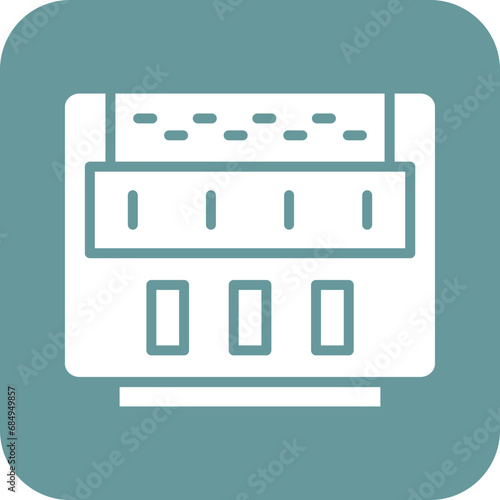 Vector Design Taxi Meter Icon Style