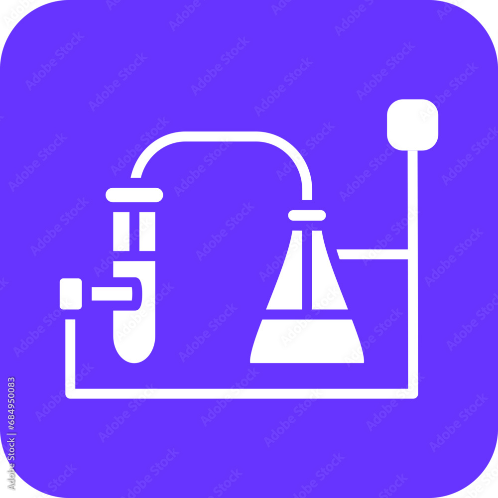 Vector Design Chemical Experiment Icon Style Vector Design Chemical Experiment Icon Style