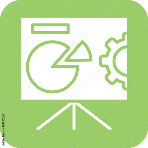 Vector Design Engineering Presentaion Icon Style