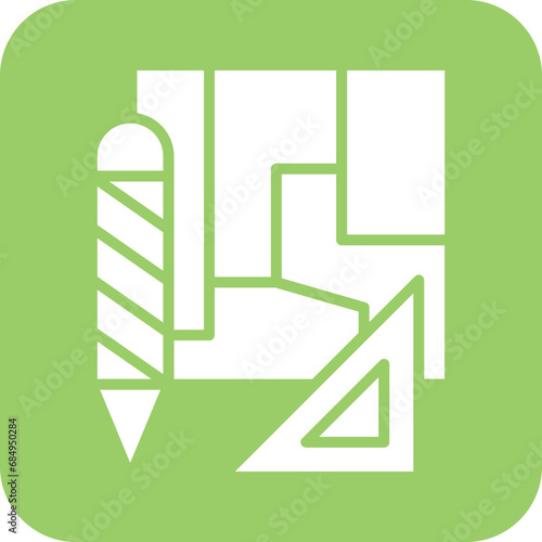 Vector Design Engineering Sketch Icon Style