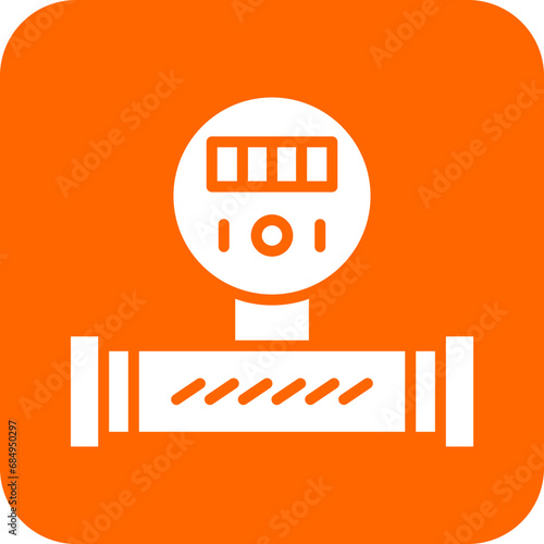 Vector Design Water Meter Icon Style