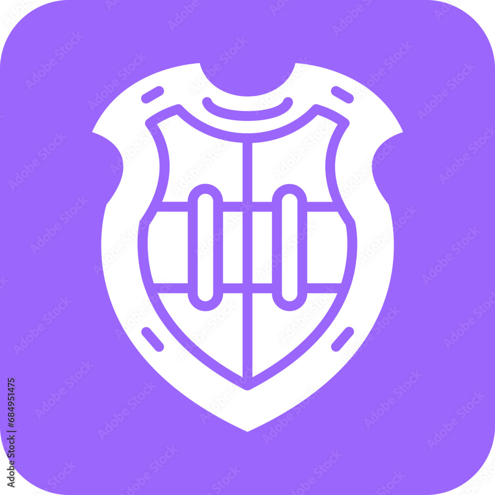 Vector Design Steel Shield Icon Style Vector Design Steel Shield Icon Style