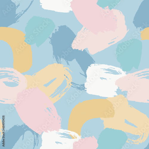 Pattern vector and background flowers pattern design