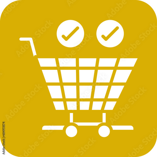 Vector Design Checkout Icon Style