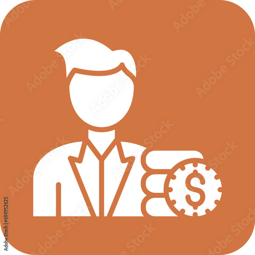 Vector Design Broker Dealer Icon Style