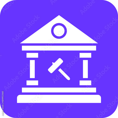 Vector Design Government Auction Icon Style