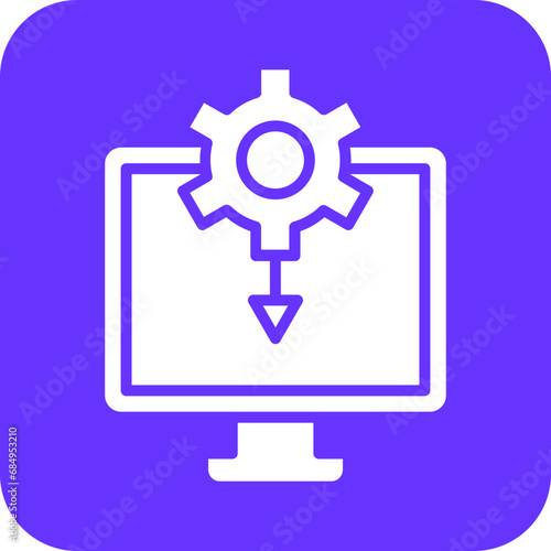 Vector Design Drivers Installation Icon Style