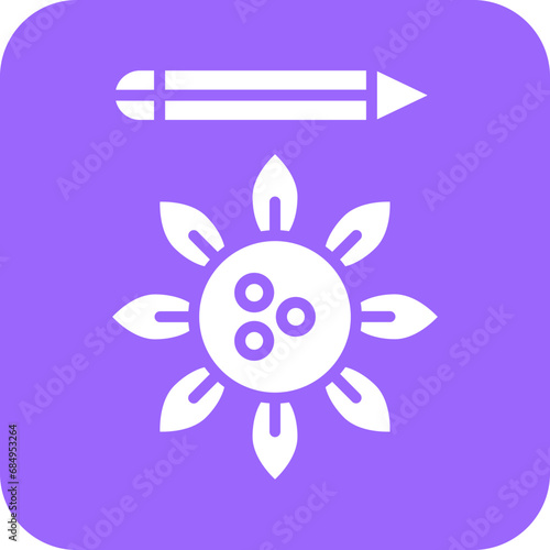 Vector Design Bio Art Icon Style