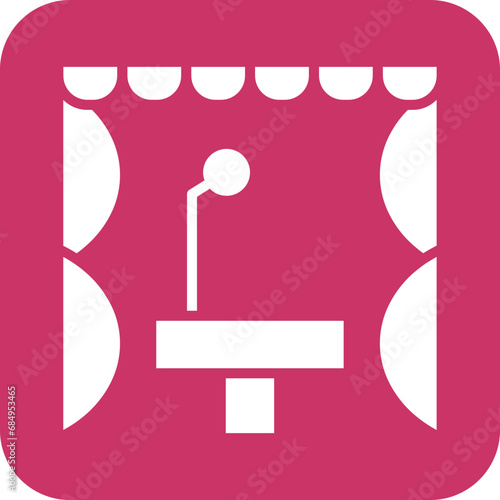 Vector Design Stage Planing Icon Style