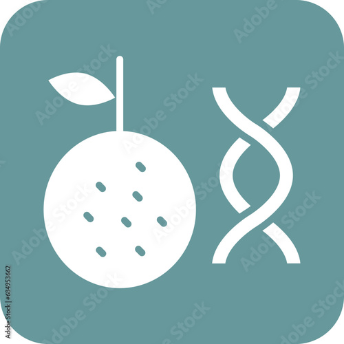 Vector Design Non Gmo Ingredients Icon Style