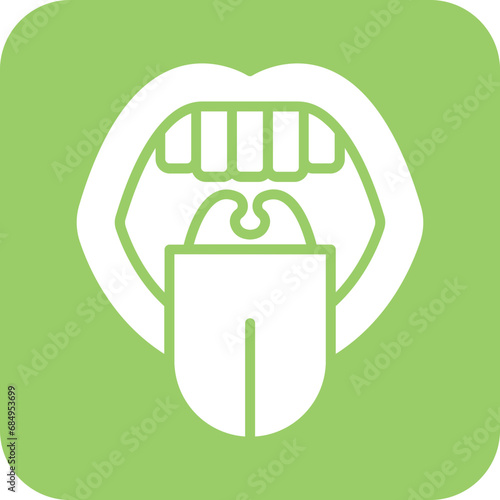 Vector Design Oral Icon Style