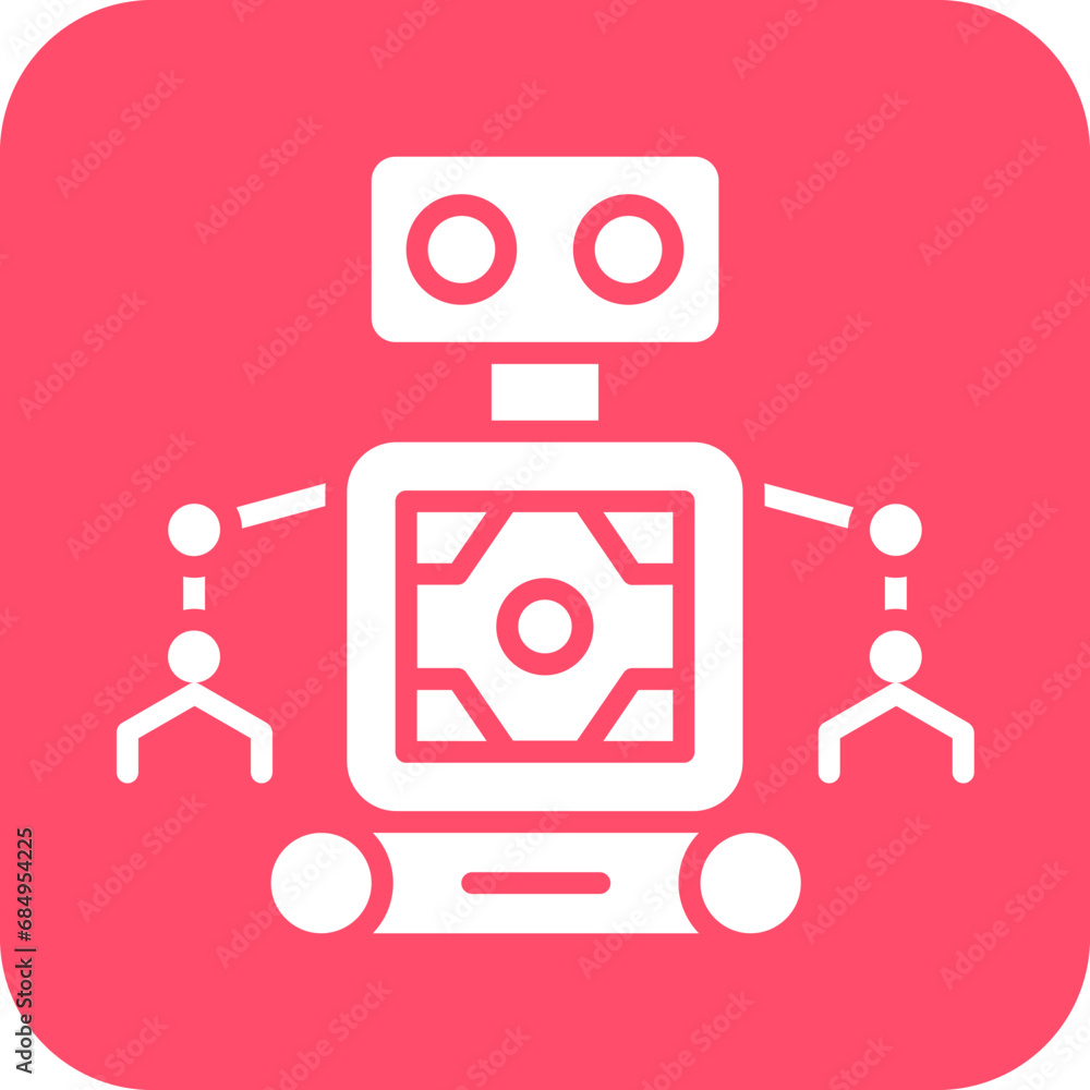 Vector Design Nanorobot Icon Style Vector Design Nanorobot Icon Style