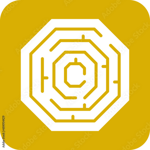 Vector Design Art Conundrum Icon Style