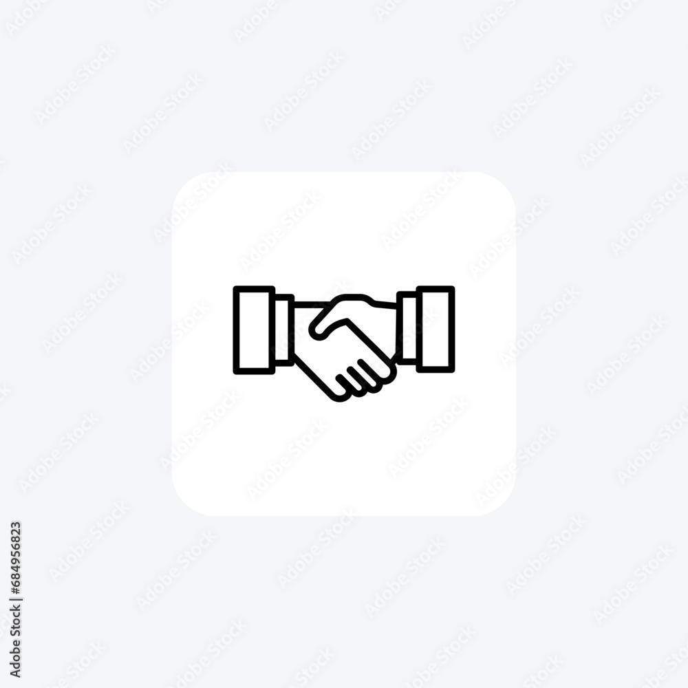 Deal Dynamics line icon, outline icon, pixel perfect icon Deal Dynamics line icon, outline icon, pixel perfect icon