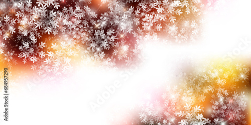 クリスマス　雪　冬　風景　背景	