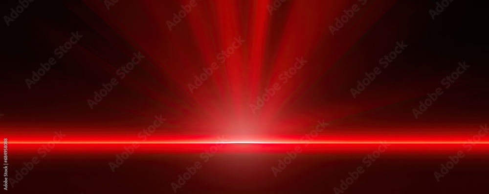 Fototapeta premium Neon dreamscape. Vibrant fusion of colors and light creating abstract and futuristic background with bright red tones perfect for adding energetic flair to design projects and web creations