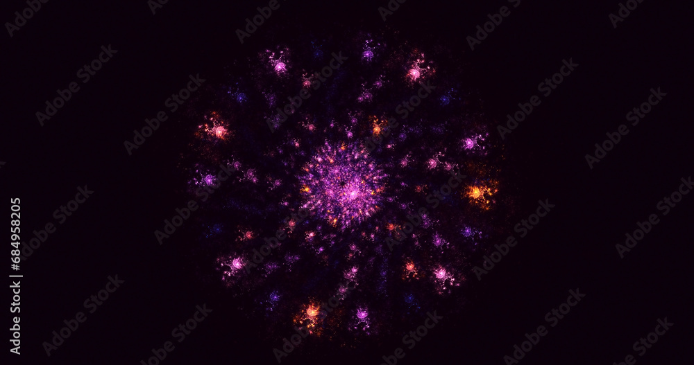 3D manual rendering abstract round light background 3D manual rendering abstract round light background