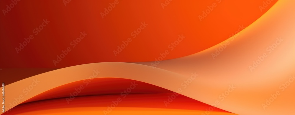 Serene Orange Curves Blending in a Smooth Abstract Elegance. Serene Orange Curves Blending in a Smooth Abstract Elegance.