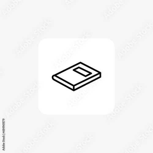 Book, Learning, Literary, Bookstore, InformationLine Icon, Outline icon, vector icon, pixel perfect icon