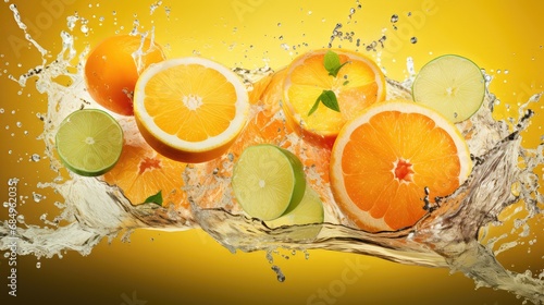 orange splash juice drink citrus illustration burst healthy  ing beverage  color yellow orange splash juice drink citrus