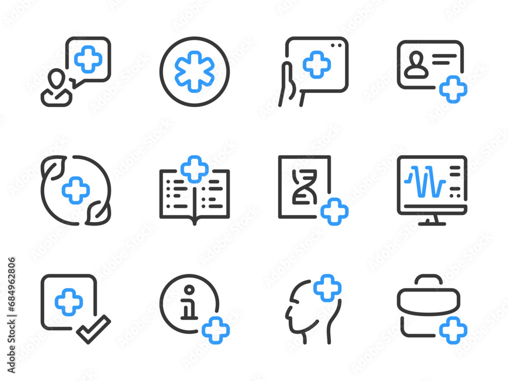Healthcare vector line icons. Clinic and Hospital outline icon set. Ambulance, Medicine, Health, Medical service, First Aid and more. Healthcare vector line icons. Clinic and Hospital outline icon set. Ambulance, Medicine, Health, Medical service, First Aid and more.