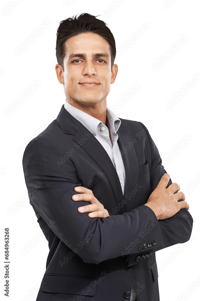 Portrait, arms crossed and confident business man, lawyer or advocate for legal service, law career or trust. Professional pride, government or formal attorney isolated on transparent, png background Portrait, arms crossed and confident business man, lawyer or advocate for legal service, law career or trust. Professional pride, government or formal attorney isolated on transparent, png background