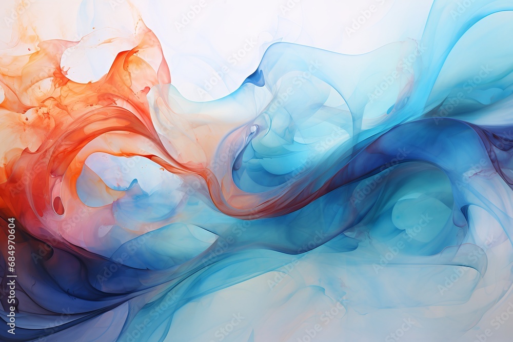 Abstract Colorful Wavy Background. Made with Generative AI Technology Abstract Colorful Wavy Background. Made with Generative AI Technology