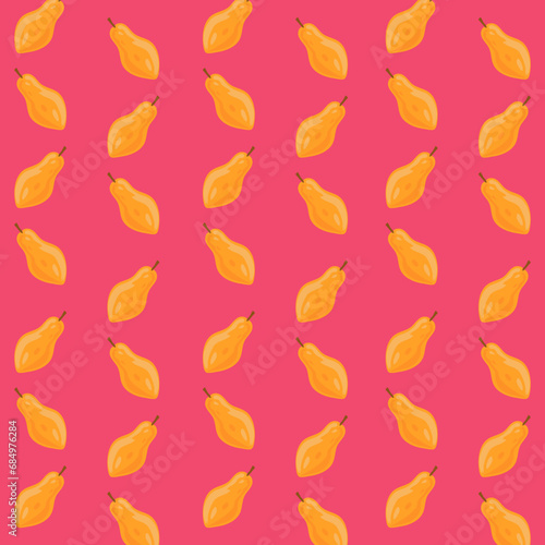 background design with patterns of fruit and vegetables, in vector illustration (ID: 684976284)