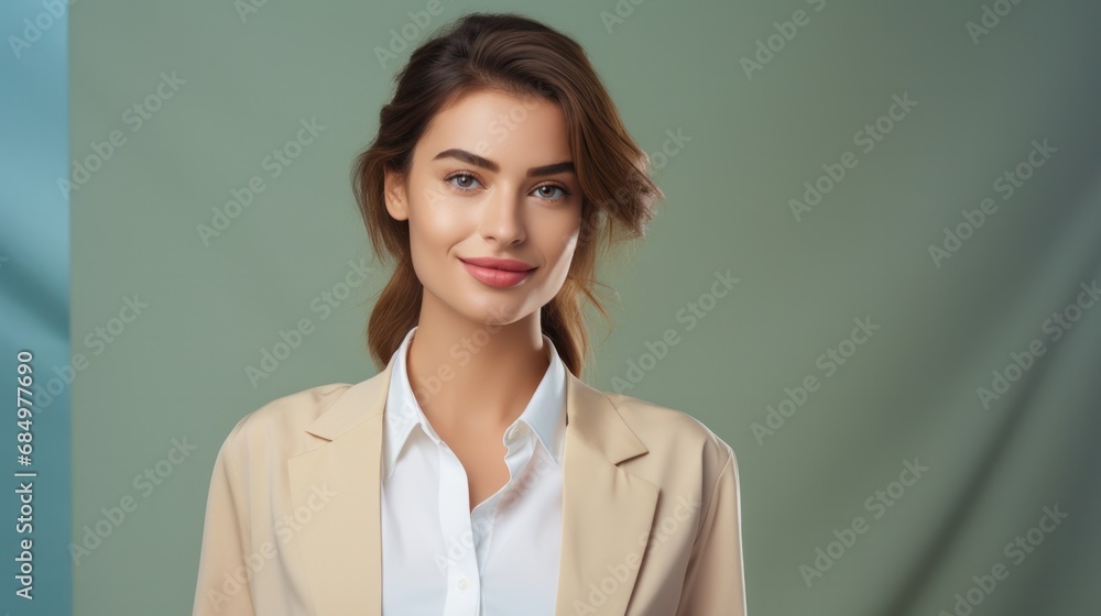 business woman in work clothes, portrait, beauty, lifestyle, confidence, professional, fashionable, successful, cheerful, pretty, stylish, entrepreneur
business woman in work clothes, portrait, beauty, lifestyle, confidence, professional, fashionable, successful, cheerful, pretty, stylish, entrepreneur