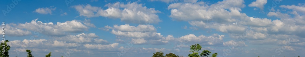 Fototapeta premium Sky and cloud of panorama view background