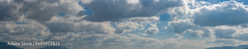 Fototapeta Naklejka Na Ścianę i Meble -  Sky and cloud of panorama view background