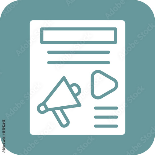 Advertorial Icon Style