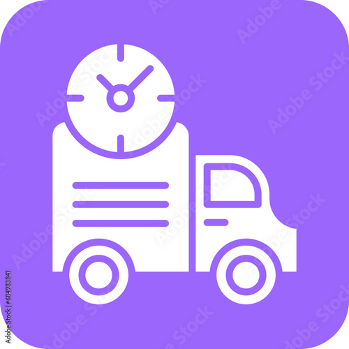 Express Shipping Icon Style