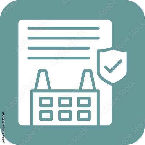 Industry Regulations Icon Style